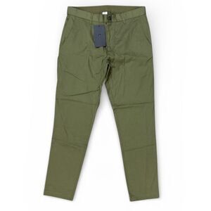 Fabletics Mens The High Side Chino 34x30 Slim Fit Green Performance Stretch